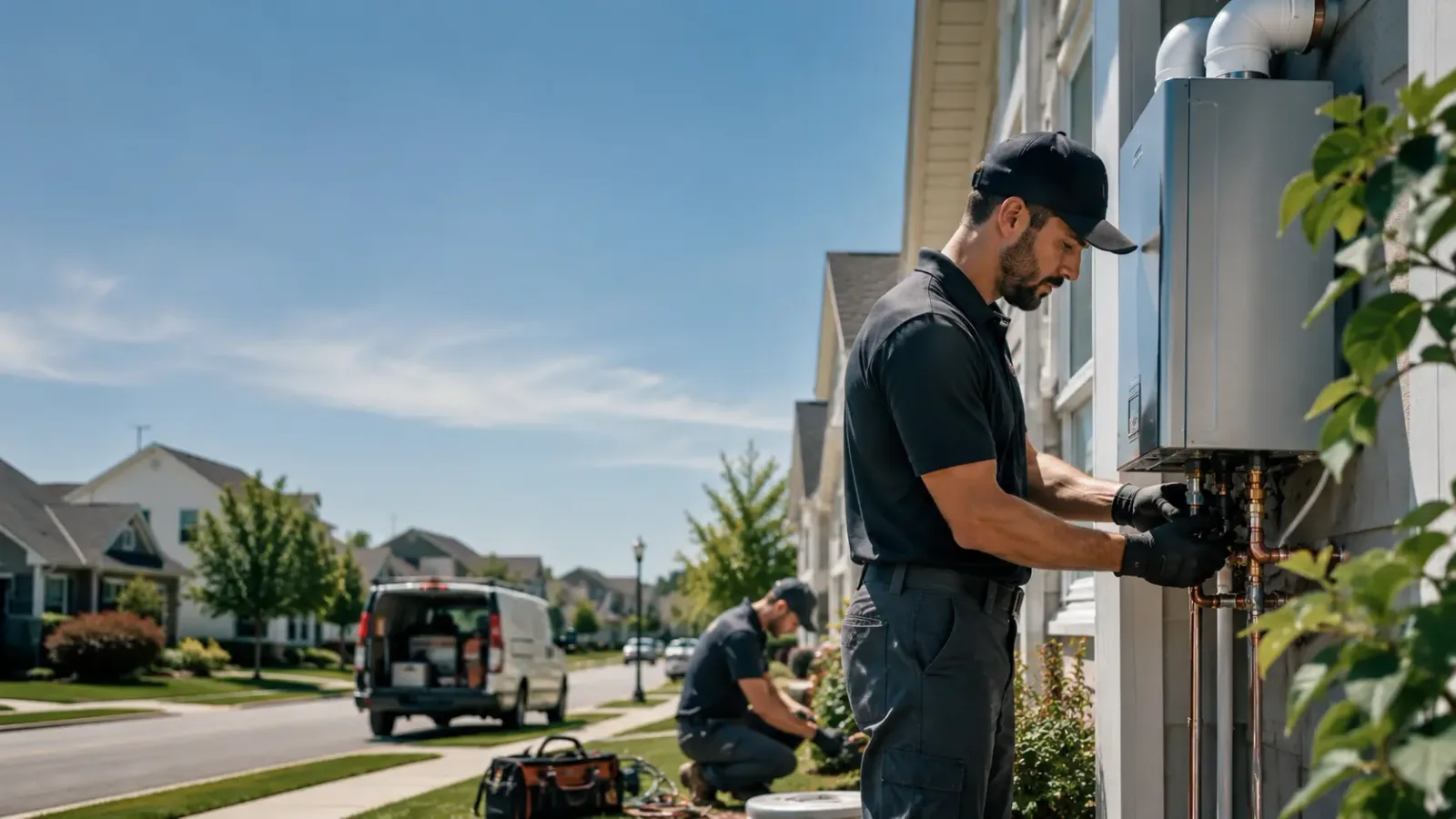 Tankless Water Heater Installation in Wesley, ME